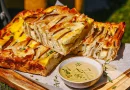 Слоёный пирог с сыром Камамбер и Дор Блю