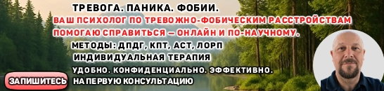 тревога паника фобии